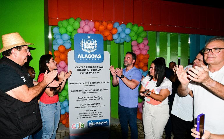Governador entrega em Rio Largo 38° Creche Cria do estado