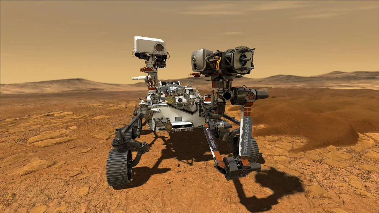 IA permite que rover Perseverance percorra 456 metros em Marte sem intervenção humana