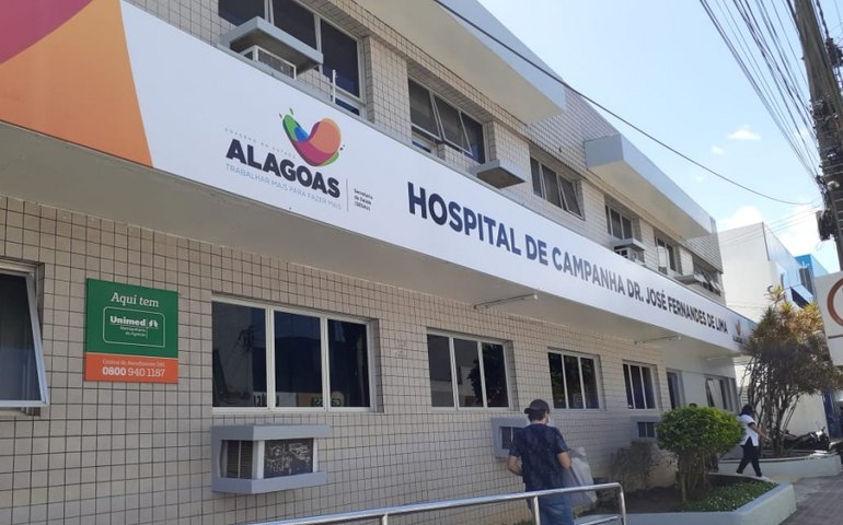 Hospital de Campanha de Arapiraca: 100 pacientes são atendidos em um mês