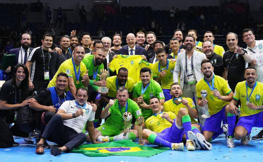 Brasil é hexa ou octa no futsal? Entenda por que dois títulos mundiais não são considerados