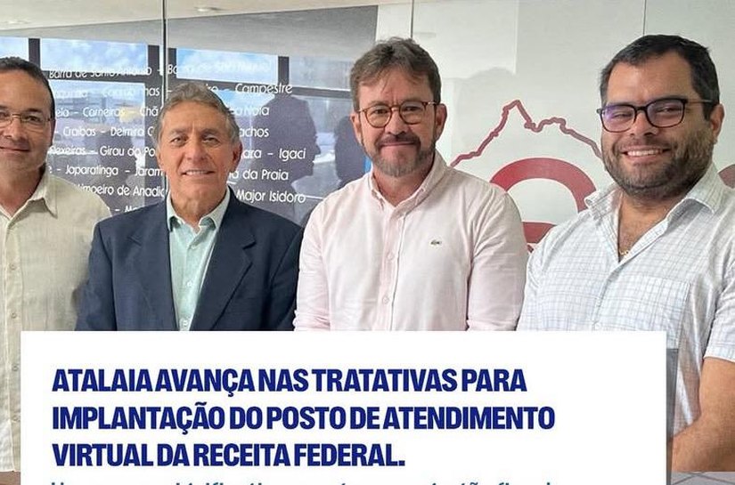 Atalaia inicia tratativas para implantação de Posto de Atendimento Virtual da Receita Federal