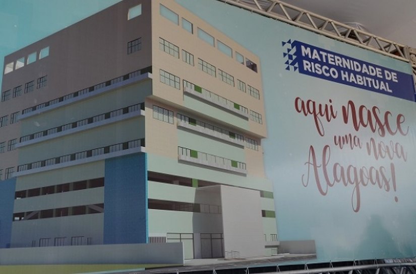 Obras da Maternidade Estadual de Risco Habitual estão em ritmo acelerado