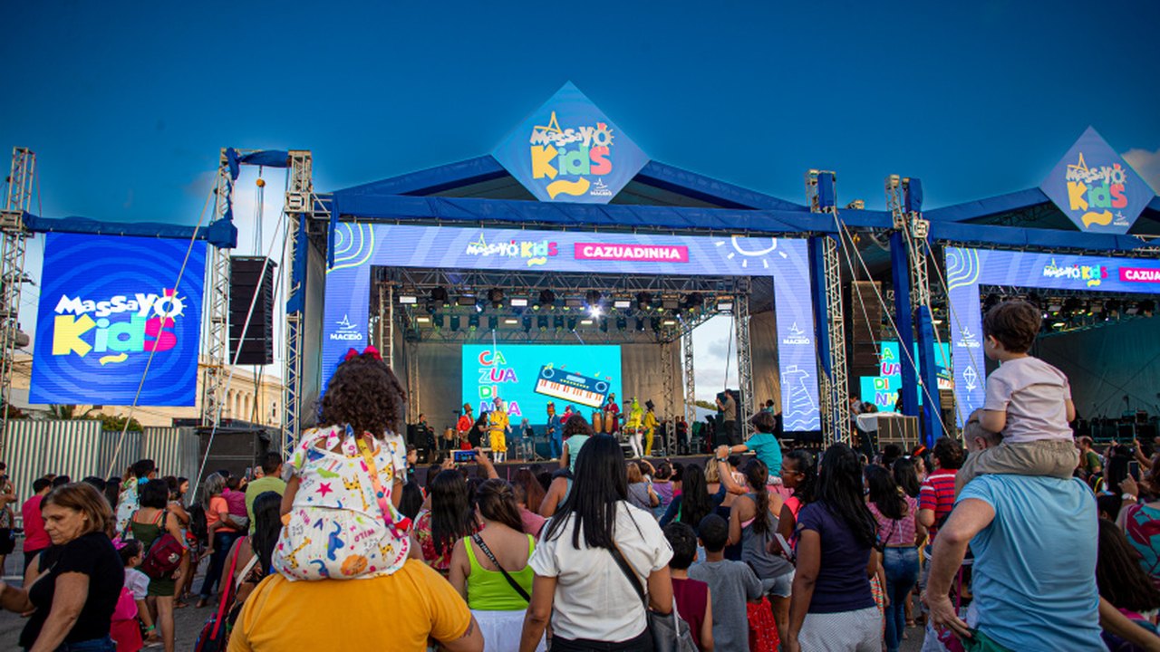 Apresentações nacionais e locais encerram o Festival Massayó Kids neste sábado (22)