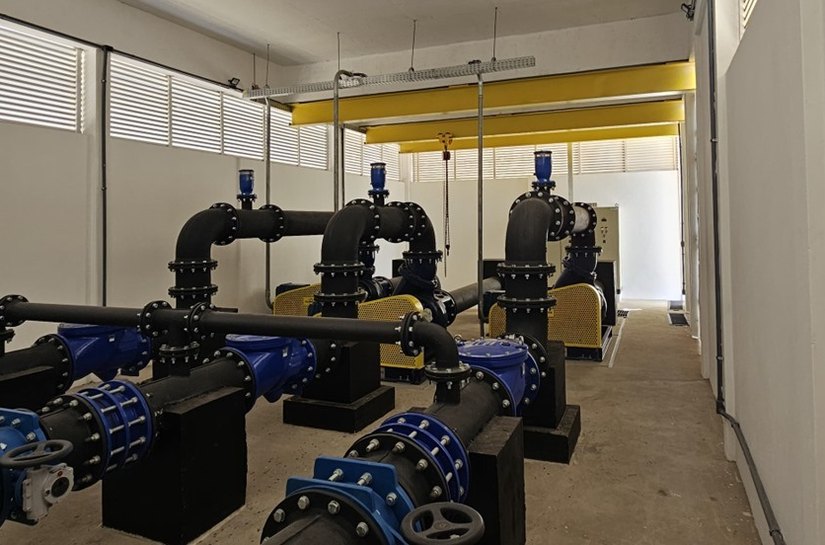 Renasce Salgadinho inicia testes para bombeamento de efluentes