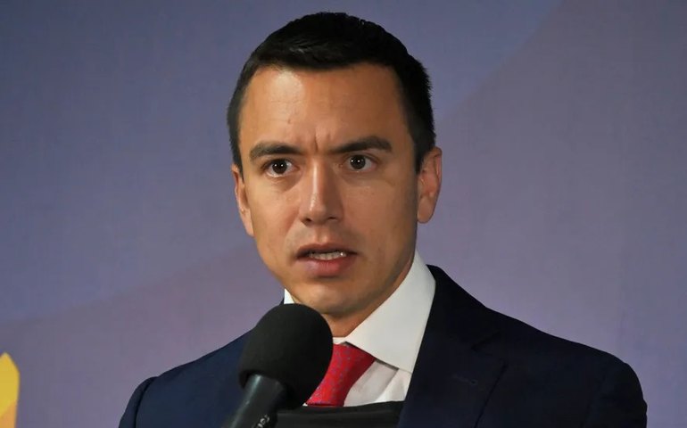 Equador: Noboa suspende vinda ao Brasil por causa de julgamento de ministra e crise energética