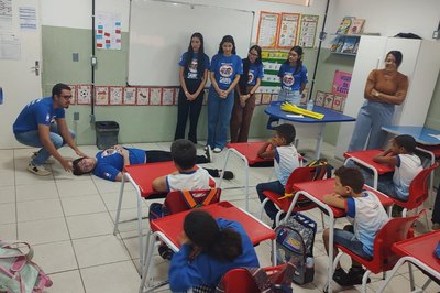 Projeto Samu nas Escolas reduz trotes em mais de 50%