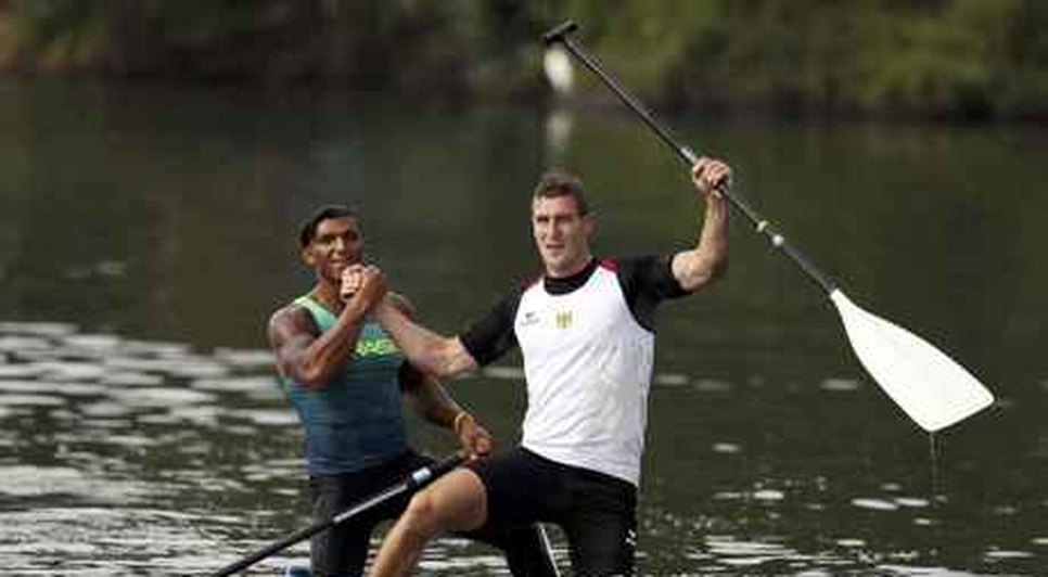 canoagem medalha de prata R7