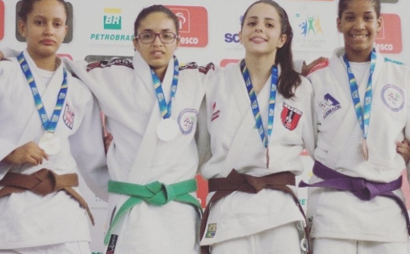 Alagoas conquista 35 medalhas no Regional de Judô em Aracaju