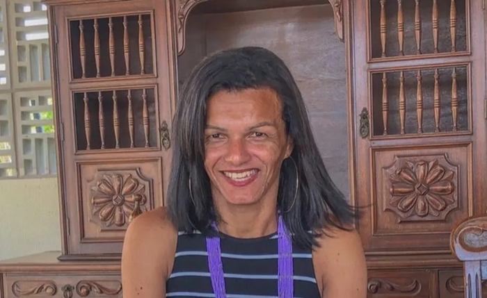 Grazyele tinha vários ferimentos no rosto, quando foi encontrada Grazyele tinha vários ferimentos no rosto, quando foi encontrada
