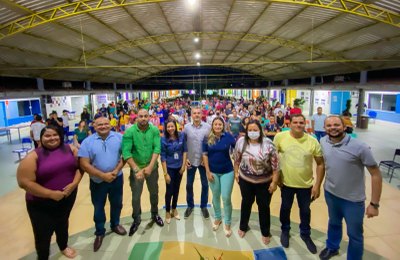 Prefeitura de Campo Alegre realizou aula inaugural de oito cursos profissionalizantes em parceria com o Senai