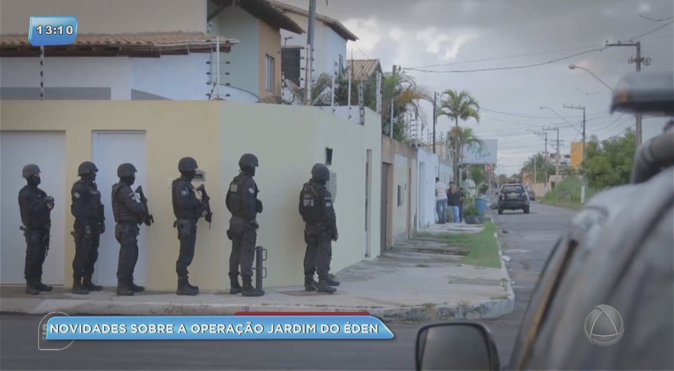 Operação Jardim do Édem / Foto: Reprodução da TV Atalaia