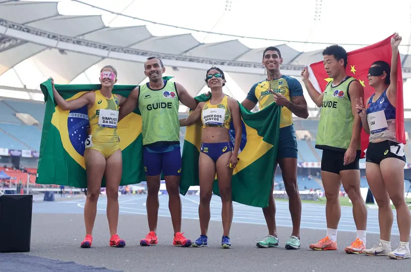 Brasil faz história e termina Mundial de Atletismo Paralímpico em 1º