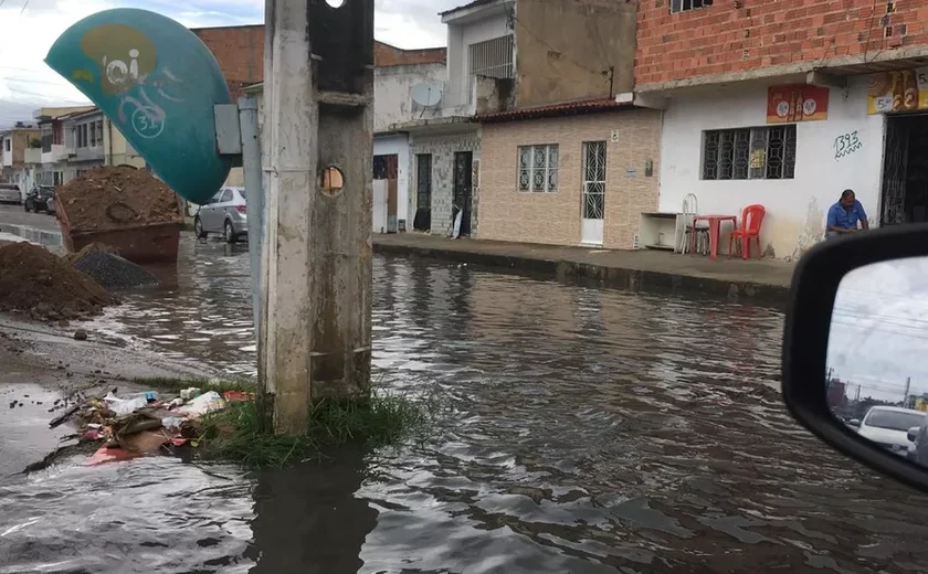 Fim de semana deve ter chuva forte e alagamentos