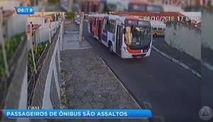Três jovens são presos suspeitos de assalto a ônibus