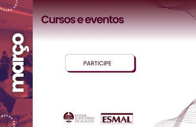 Esmal divulga programação de cursos e eventos para o mês de março