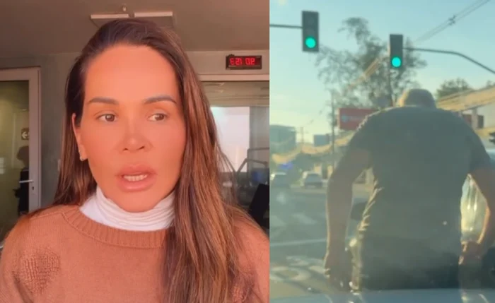 Jornalista relatou ter sofrido violência verbal e física contra seu veículo após uma colisão de trânsito enquanto se deslocava para o trabalho