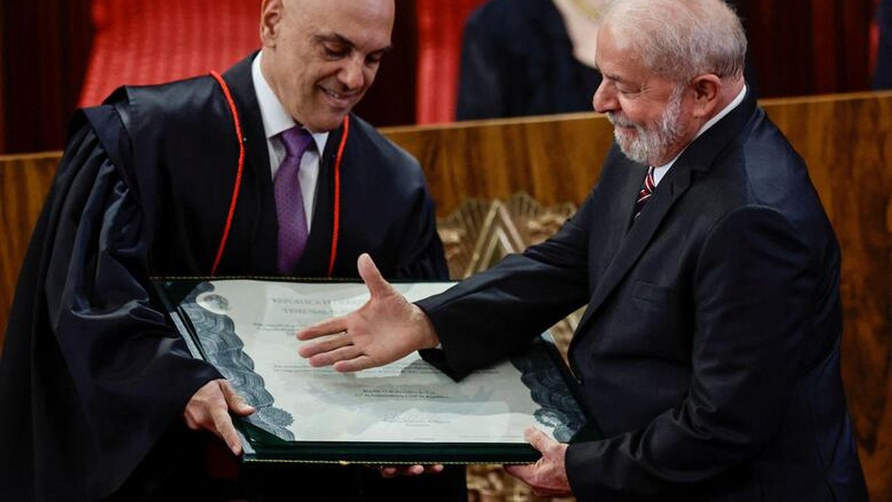 Confira íntegra do discurso de Moraes na cerimônia de diplomação de Lula