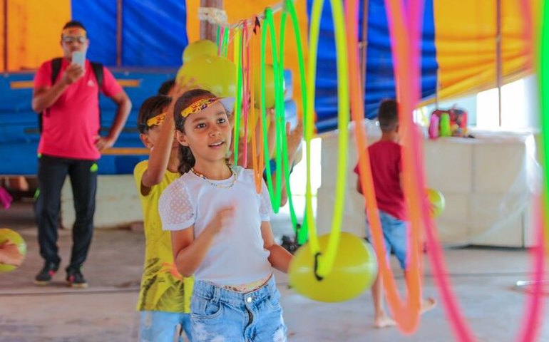 Escola de Circo inicia Colônia de Férias com muita diversão e aprendizado
