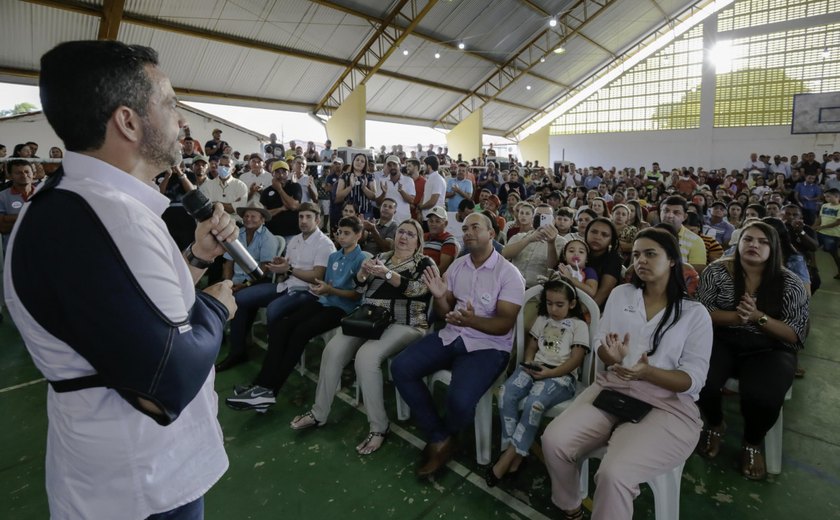 Investimentos do Governo de Alagoas chegam para as cidades de Campo Grande e Olho D’Água Grande