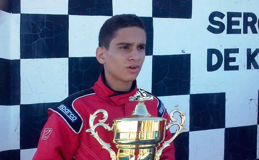 Piloto de Kart, de Alagoas, busca patrocínio para participar de Campeonato Brasileiro