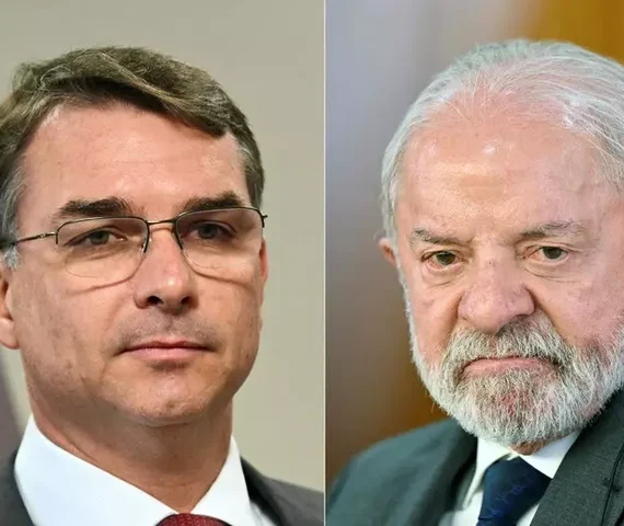 AtlasIntel mostra Lula com 45,3% e Flávio Bolsonaro com 42,2% no primeiro turno