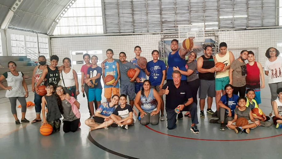 Time de basquete do Sesi promove a inclusão de jovens com espectro autista