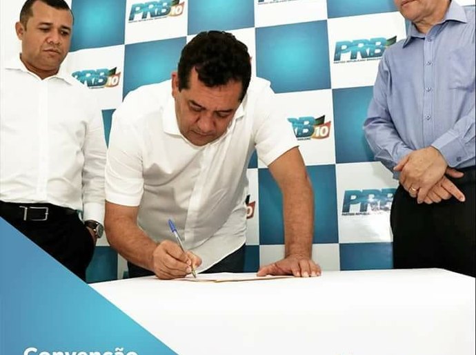 PRB oficializa candidatura de Severino Pessoa a deputado federal