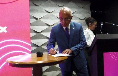 TV Cidadã realiza cobertura jornalística da posse da nova mesa diretora do Instituto Rui Barbosa