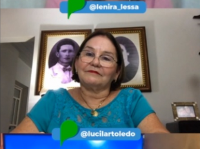Em live do Podemos, Lucila Toledo e Lenira Lessa debatem o papel da mulher na política