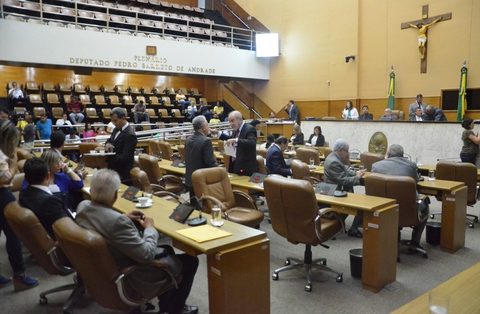 Deputados na Alese / Foto: Rede Alese