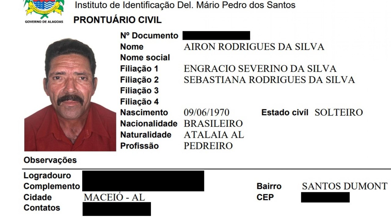 Polícia Científica identifica corpo encontrado em manguezal na Barra de Santo Antônio