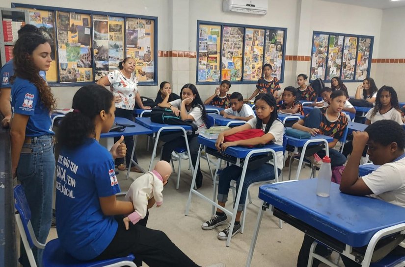 Projeto Samu nas Escolas conscientizou quase 600 jovens no 1° semestre deste ano sobre os malefícios dos trotes