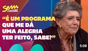 Sem Censura | Leda Nagle relembra histórias do seu tempo à frente do Sem Censura