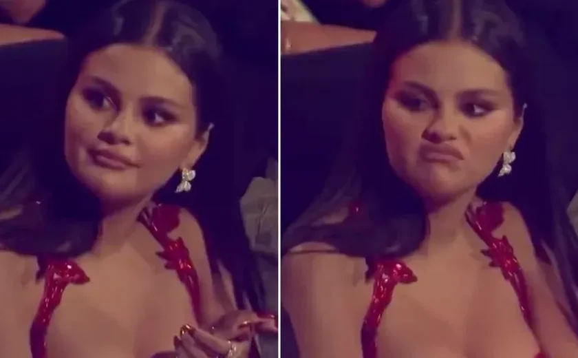 Selena Gomez se irrita após virar meme durante o VMA