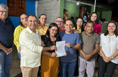 Prefeitura de Tanque d’Arca realiza inauguração de reformas habitacionais no Sítio Carrapato