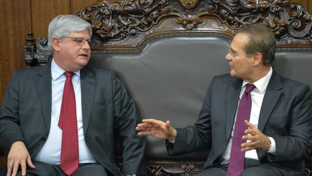 Renan recebe visita de Janot e anuncia sabatina e votação para a próxima semana