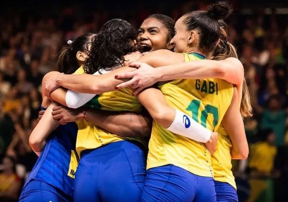 Seleção de vôlei derruba Polônia e conquista 7ª vitória seguida na Liga das Nações