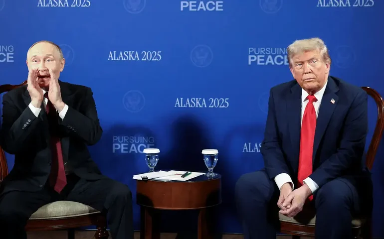 Trump e Putin encerram encontro sem acordo sobre a Guerra da Ucrânia