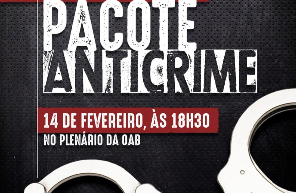 PACOTE ANTICRIME OAB