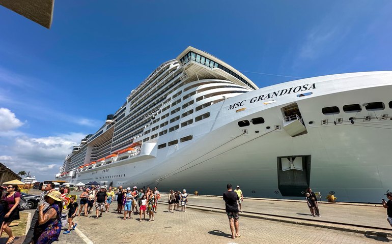 Sesau reforça assistência em saúde para turistas na temporada de cruzeiros em Maceió