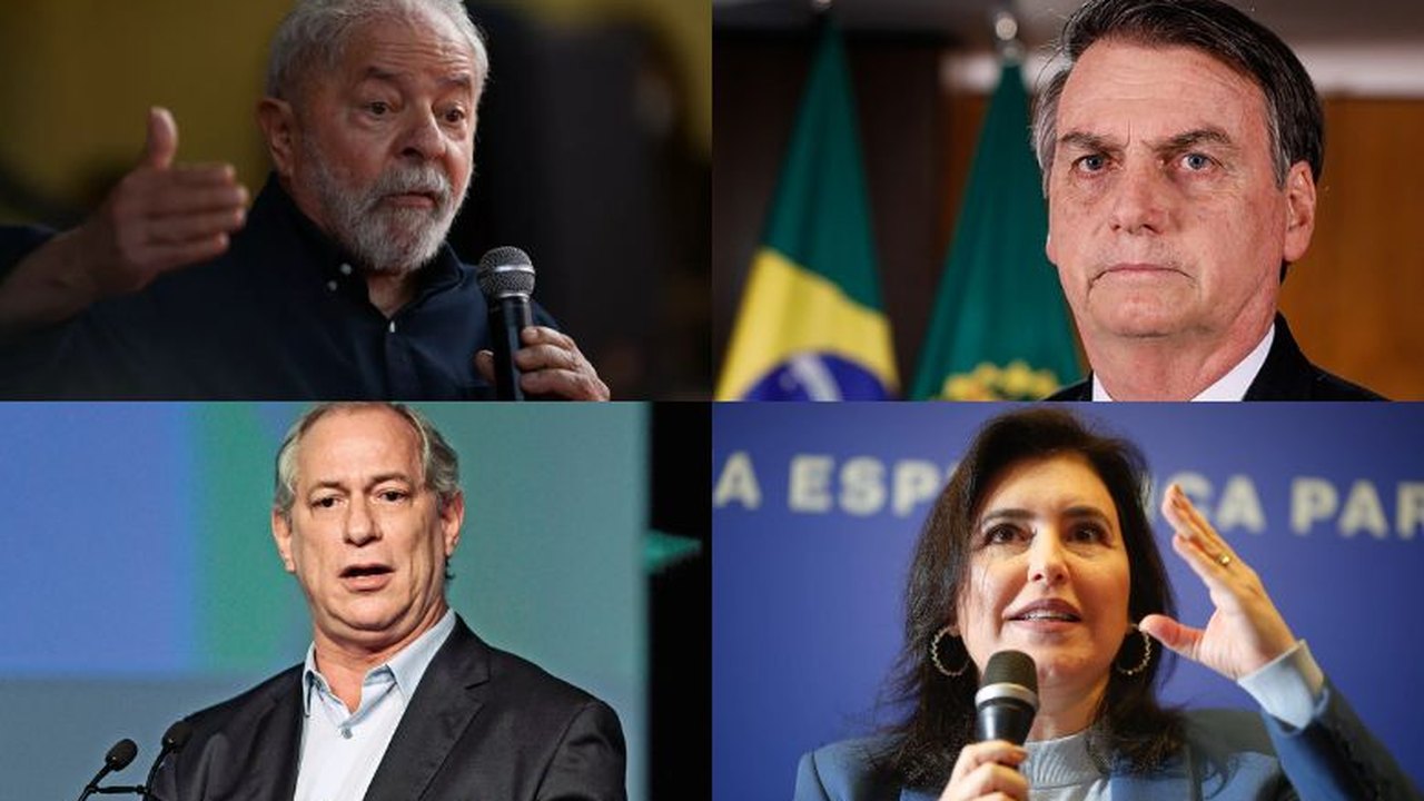 Lula tem 43%; Bolsonaro, 33%; Ciro Gomes, 8%; e Tebet, 3%, diz pesquisa FSB/BTG