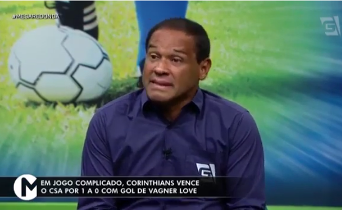 Comentarista falou sobre postura da equipe durante partida contra Corinthians