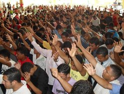 Neste, no Benedito Bentes 1, jovens e adolescentes participaram do Conjoaad
