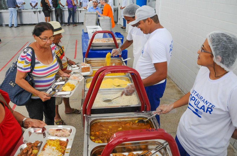Restaurante Popular de Maceió fecha no feriado da Independência