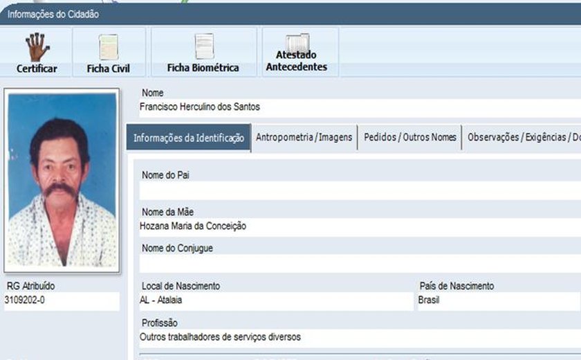 Direção do IML procura familiares de vítima de morte clínica