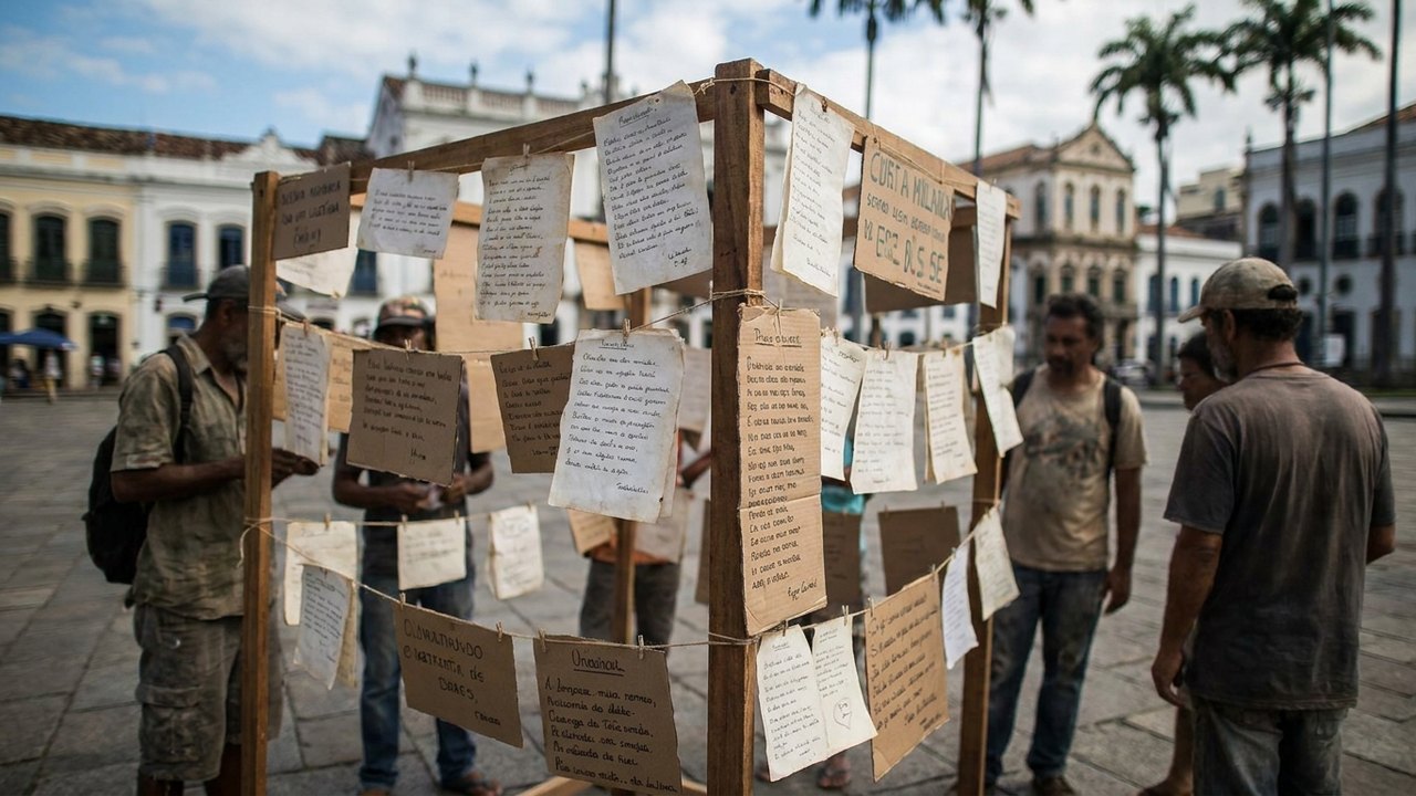 Flip terá poemas de pessoas em situação de rua do Rio