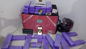 Motociclista é preso por transportar 16 quilos de maconha em mochila de delivery na Grande Aracaju