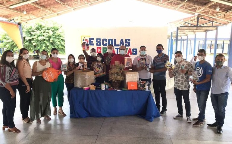 Escolas Criativas &#8211; educação de Branquinha recebe visita técnica