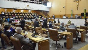 Deputados na Alese / Foto: Rede Alese