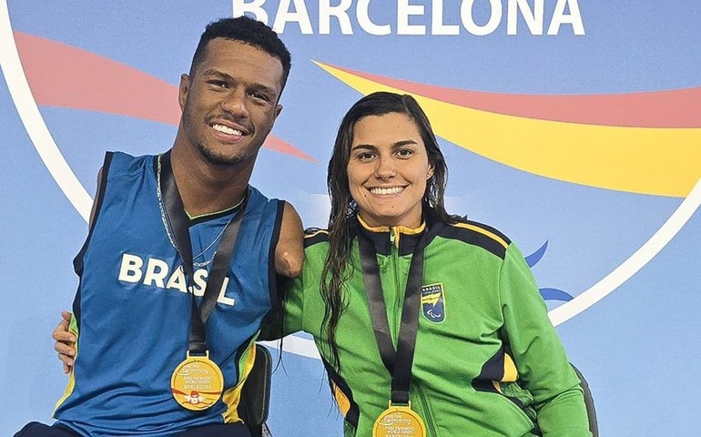Nadadores brasileiros ganham mais ouros na World Series em Barcelona